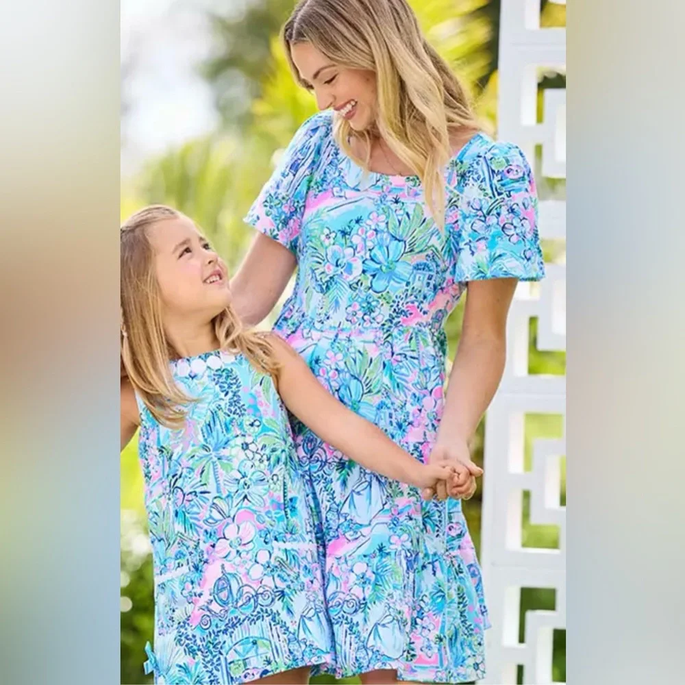 Lilly Pulitzer | Dresses | Nwt Lilly Pulitzer Disney Cinderella Jocelyn  Tiered Dress | Poshmark